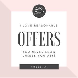 I LOVE Offers!! ❤️